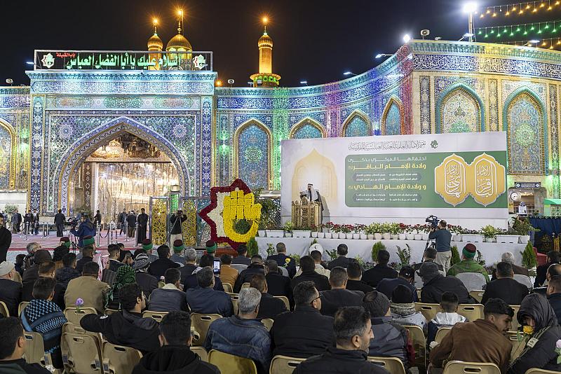 العتبة العباسية المقدسة تنظم احتفالها المركزي بذكرى ولادة الإمامين الباقر والهادي (عليهما السلام)