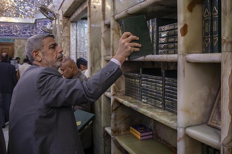 قسم رعاية الصحن الشريف يباشر تنفيذ خطته الخاصة بالزيارة الشعبانية