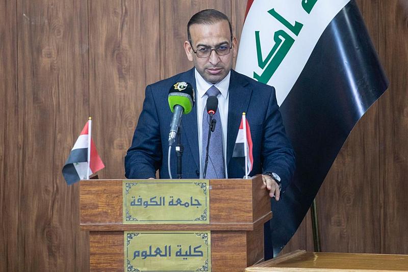 رئيس جامعة الكوفة: الأمل يحدونا ببناء دولة كريمة بوجود المخلصين والكفاءات العراقية