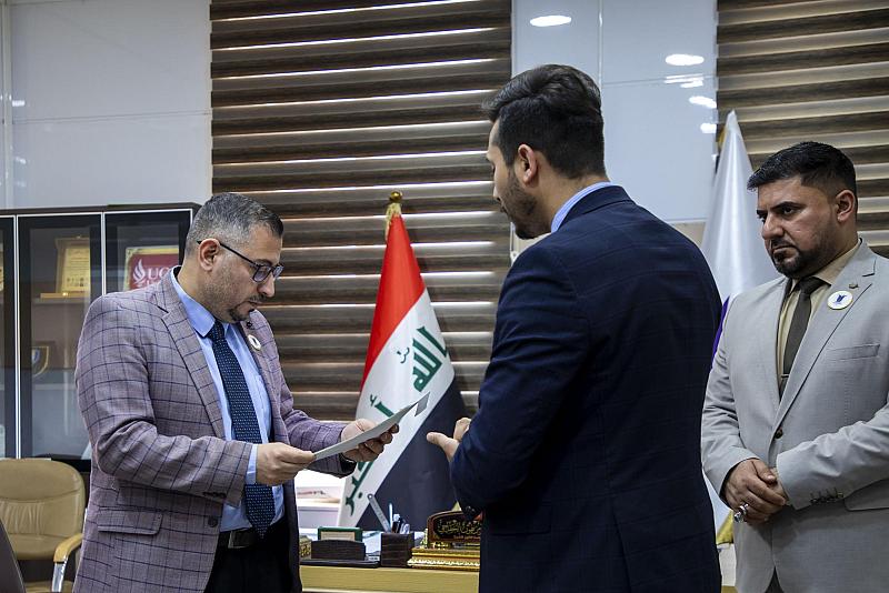 في ذي قار.. العتبة العباسيّة تقدم دعوة لجامعة العين للمشاركةِ في حفل التخرّج المركزي للطلبة