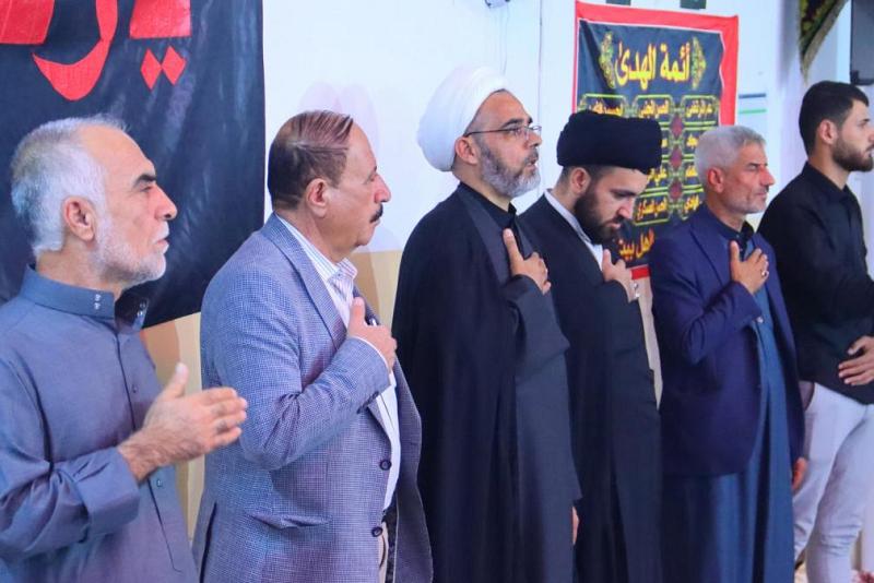 العتبة العباسية تنظم برنامجاً عزائياً لإحياء ذكرى شهادة السيدة الزهراء (عليها السلام) في سنجار
