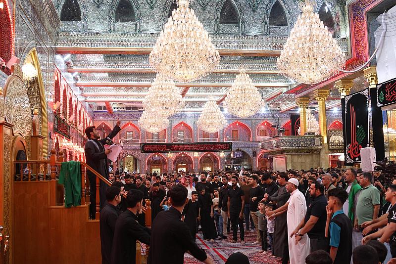 العتبة العباسية تختتم مجلس عزائها المركزي بذكرى استشهاد الصديقة فاطمة الزهراء (عليها السلام)