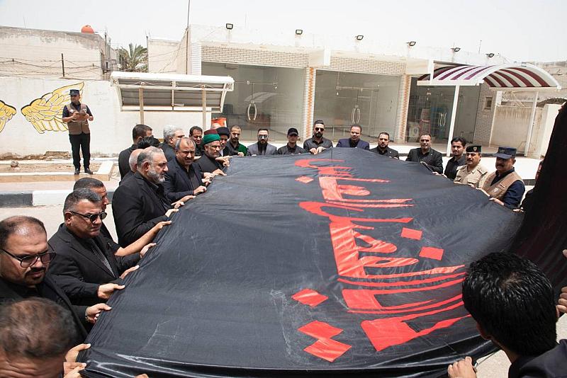 بالتعاون مع العتبة العباسية.. رفع راية أبي الفضل العبّاس (عليه السّلام) في جامعة ميسان