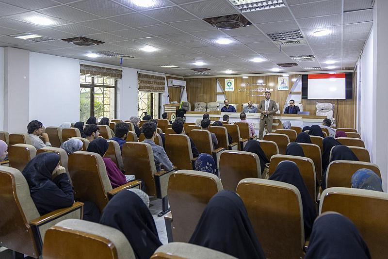 العتبة العباسية المقدسة تقيم ورشة تدريبية عن السلامة المهنية في جامعة كربلاء