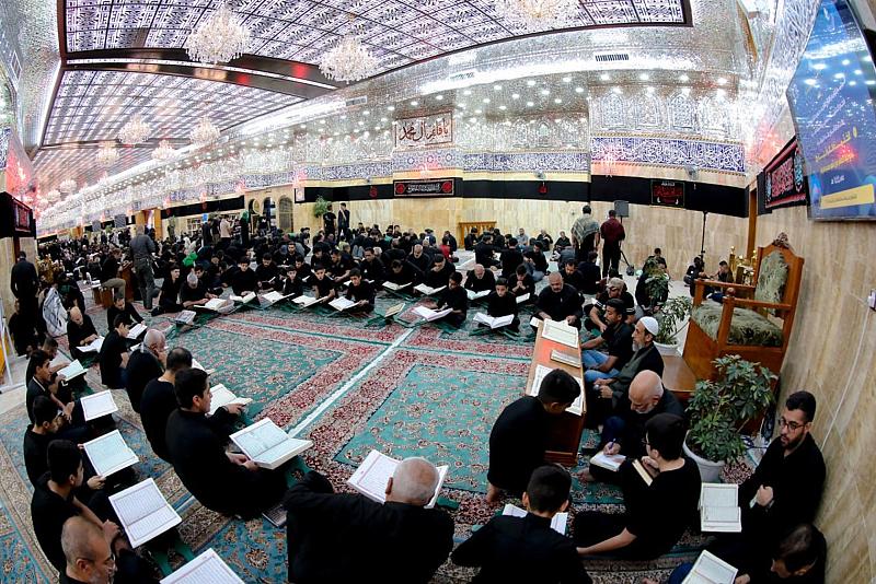 المجمع العلمي يقيم محفلا قرآنيا إحياء لذكرى عاشوراء 