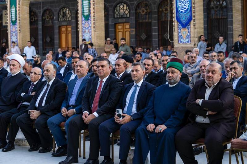 بحفل رسمي.. العتبة الزينبية تفتتح الشباك الجديد لمرقد العقيلة زينب (عليها السلام)