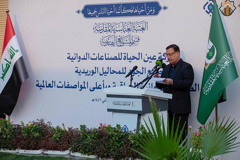 قسم المشاريع الهندسية: مصنع الجود للمحاليل الوريدية يهدف إلى خدمة البلد وتوفير أمن صحي