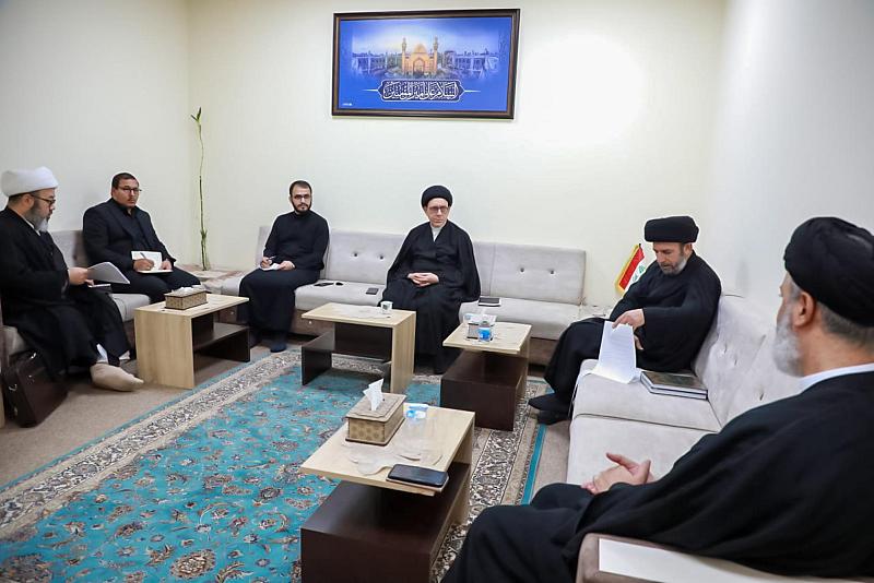 اللجنة التحضيرية لموسوعة ألفية حوزة النجف الأشرف العلمية تعقد اجتماعها الثاني