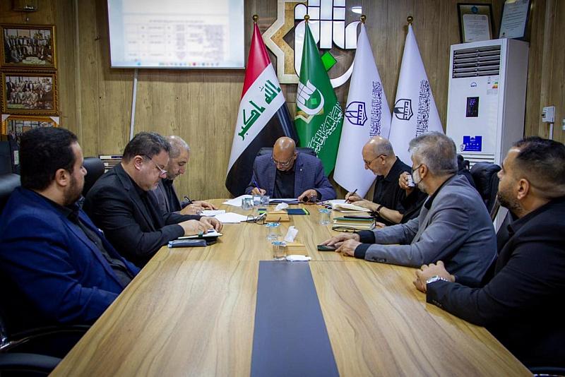 جمعية العميد تناقش تحضيرات المؤتمر  العلمي الدولي لفكر الإمام الحسن المجتبى (عليه السلام) الدولي الثالث عشر