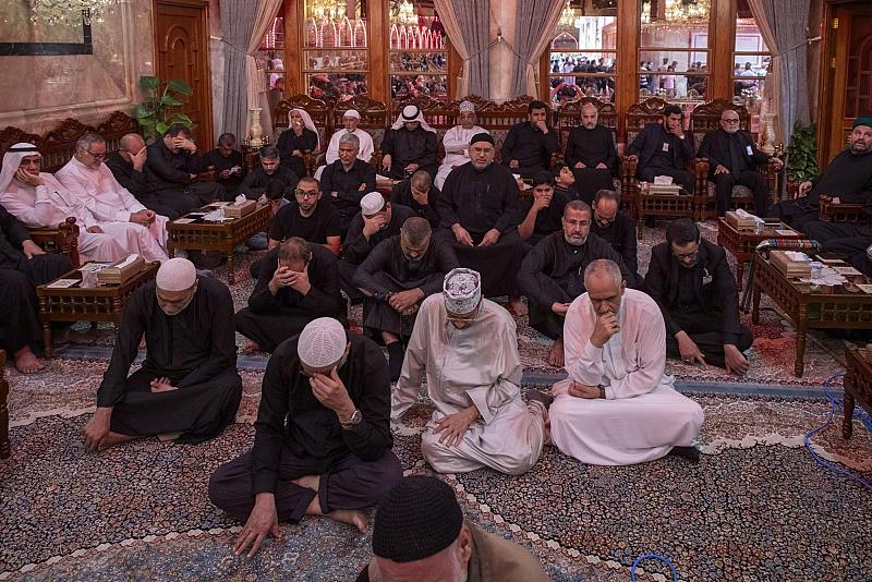العتبة العباسية تواصل مجلسها العزائي لليوم السادس من شهر محرّم الحرام