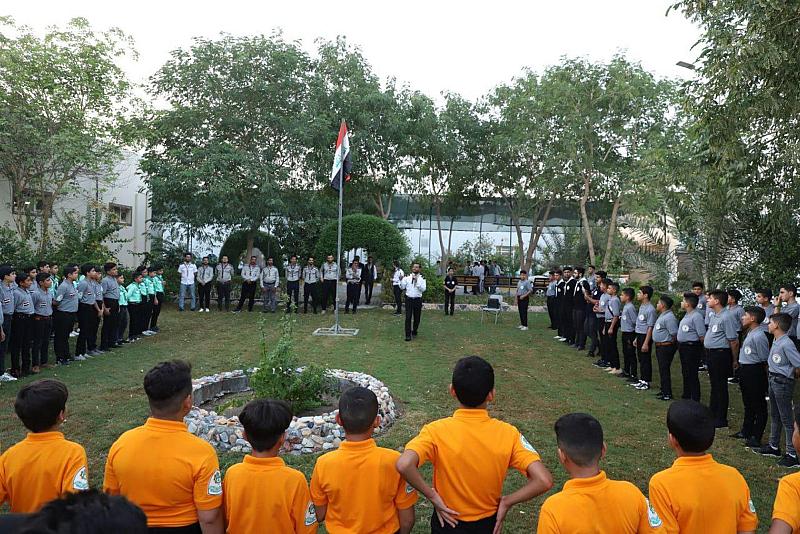 بمشاركة 112 طالبًا.. الشؤون الفكرية يفتتح مخيم الإمام الحسن العسكري (عليه السلام) الكشفي