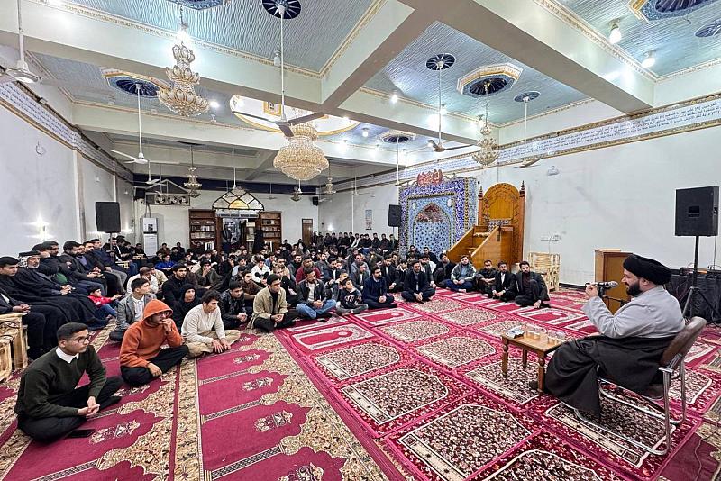قسم الشؤون الفكرية يحيي ذكرى الولادات الرجبية لأهل البيت (عليهم السلام) في ذي قار