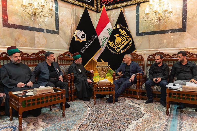 محافظ بابل يشيد بخدمات العتبة العبّاسية المقدّمة لزائري الأربعين