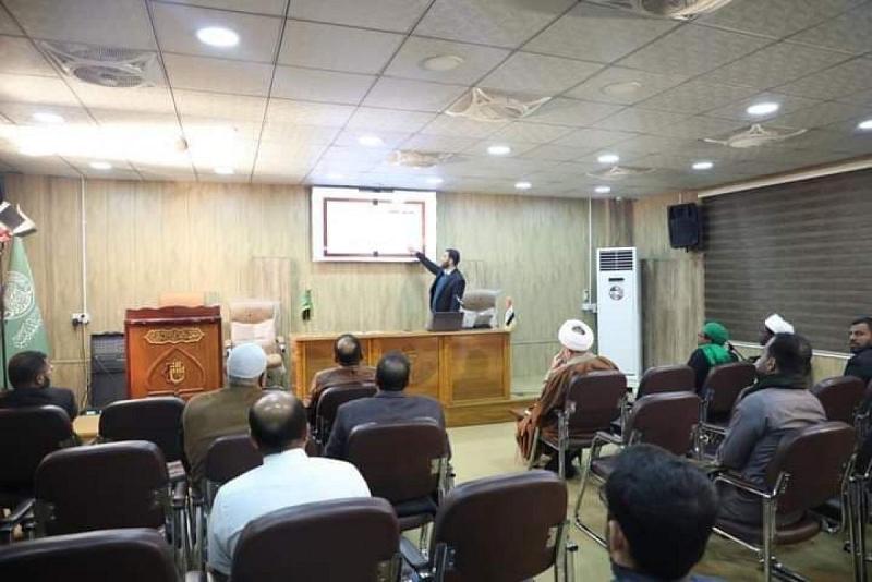 معهدُ القرآن الكريم في النجف الأشرف يُنظّم دورةً علميّة لطلبة العلوم الدينيّة
