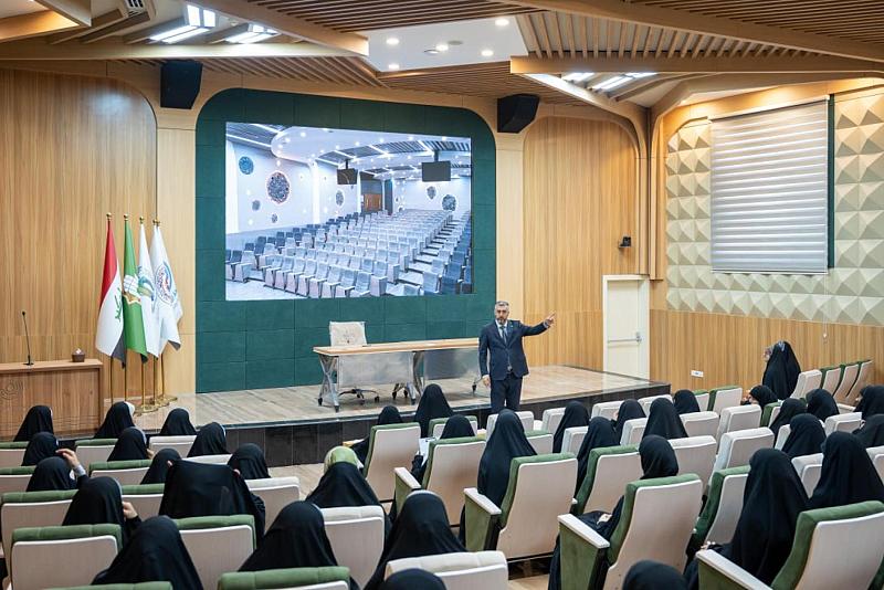 جامعة الكفيل تنظم مناظرة علمية لعدد من طالبات المدارس الإعدادية