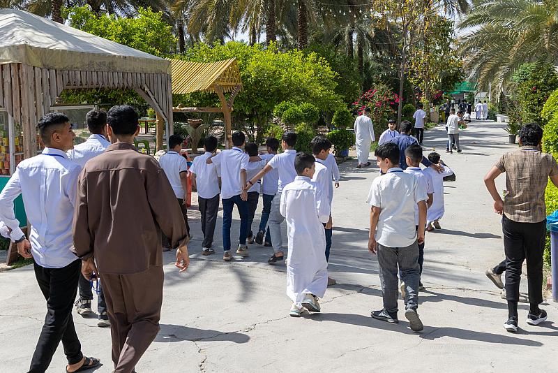 في مشاتل الكفيل.. المجمَع العلمي ينظم سفرة ترفيهية لأكثر من 100 طالب