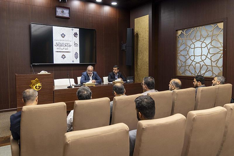 العتبة العباسية المقدسة تعقد اجتماعها التحضيري الثاني لمؤتمر الكف الدولي للخط العربي والزخرفة