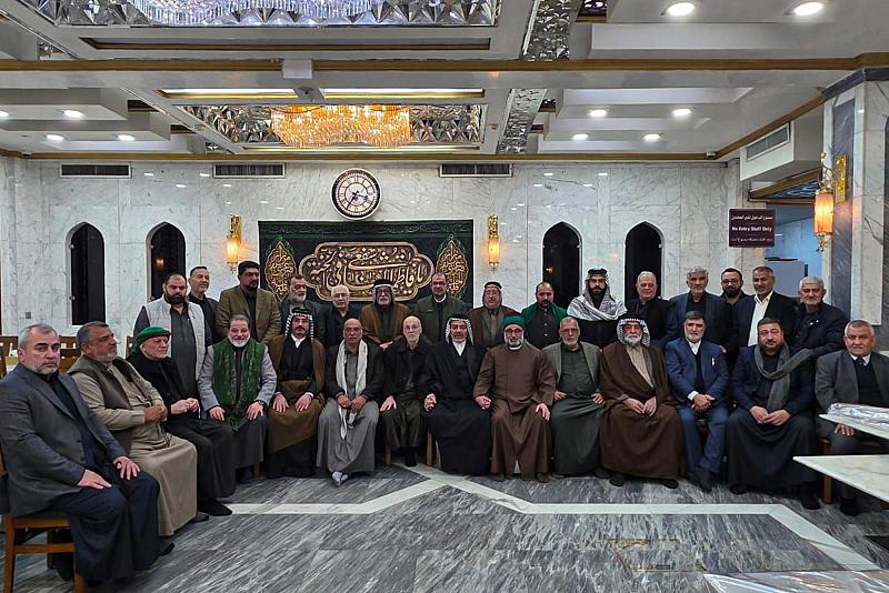 العتبة العباسية المقدسة تعقد اجتماعًا مع ممثلي المواكب والهيآت الحسينية في كربلاء