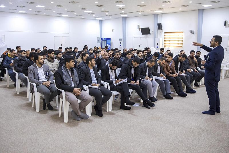 قسم التطوير يقيم دورة عن أخلاقيات المهنة لمنتسبي العتبة العباسية المقدسة الجدد