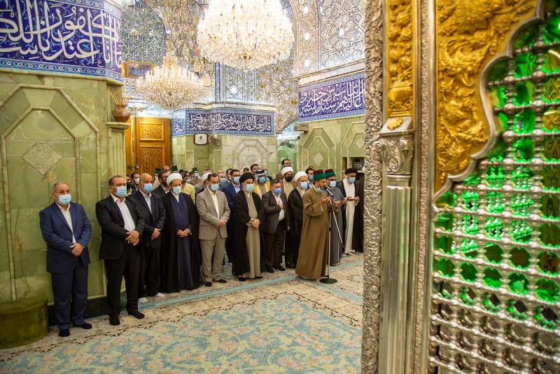 استذكارُ مصاب عليّ الأكبر عند ضريح عمّه أبي الفضل العبّاس (عليهما السلام)