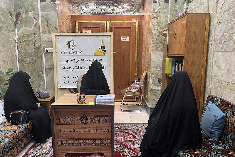شعبة التوجيه الديني النسوي تحصي خدماتها المقدّمة لزائرات الأربعين