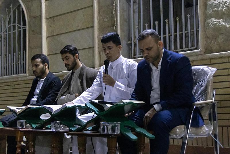 المجمع العلمي ينظم محفلاً قرآنياً لطلبة الأقسام الداخلية في جامعة كربلاء