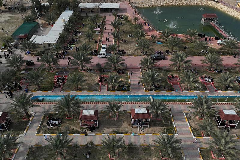 مع حلول العطلة الربيعية.. واحات الحزام الأخضر تشهد إقبالاً يوميًّا من العوائل العراقية
