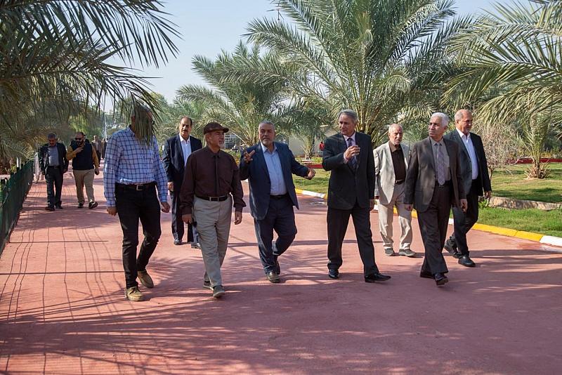 وجهاء النجف: نأمل اعتماد تجربة الحزام الأخضر التابع للعتبة العباسية في جميع المحافظات