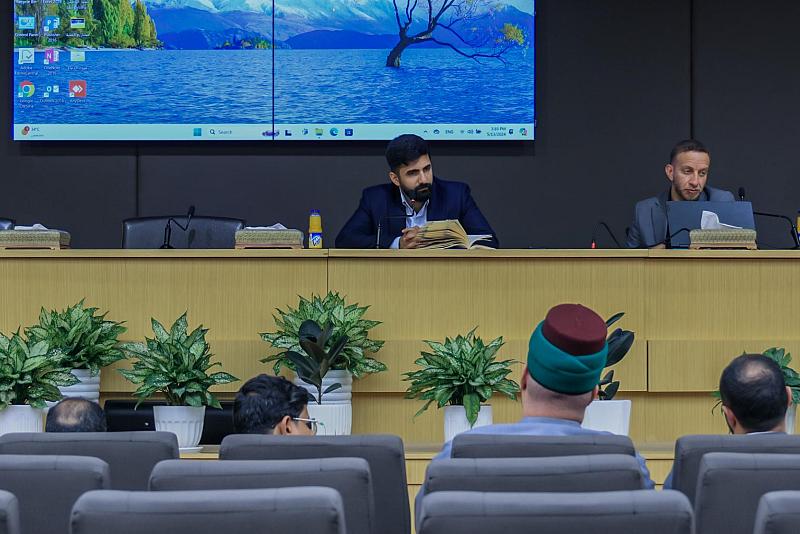 العتبة العباسية تعقد اجتماعًا لمنسقي مشروع أجر الرسالة