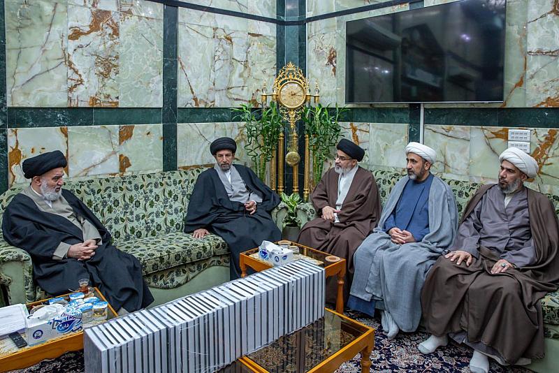 سماحة السيد الصافي يدعو إلى توحيد الجهود في تحقيق التراث لضمان الرصانة والدقة وخدمة الساحة العلمية