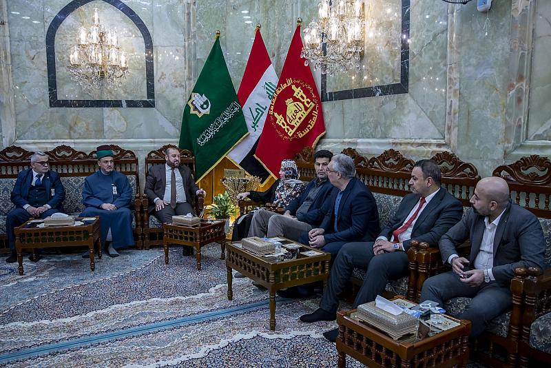وزيرة الهجرة تُشيد بجهود العتبة العباسية في إيواء ضيوف العراق اللبنانيّين وتنظيم عودتهم الآمنة