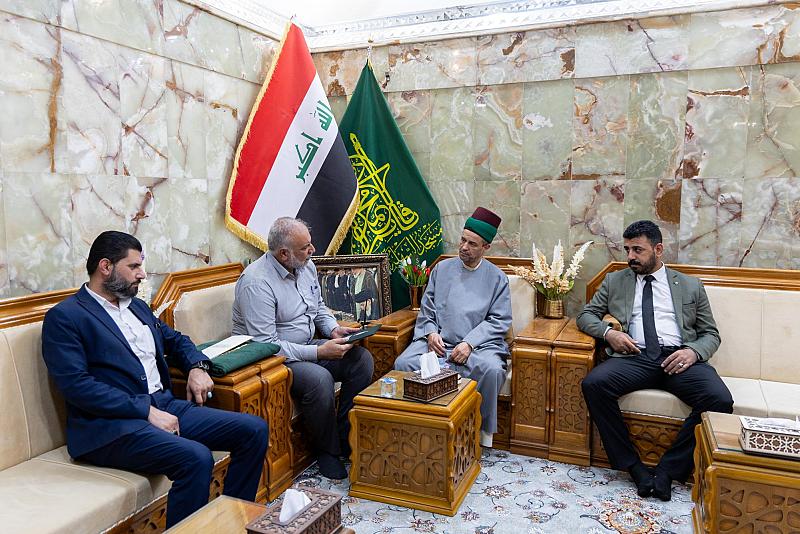 العتبة العباسية المقدسة تدعو الأمانة العامة لمسجد السهلة لحضور فعاليات أسبوع الإمامة الثالث