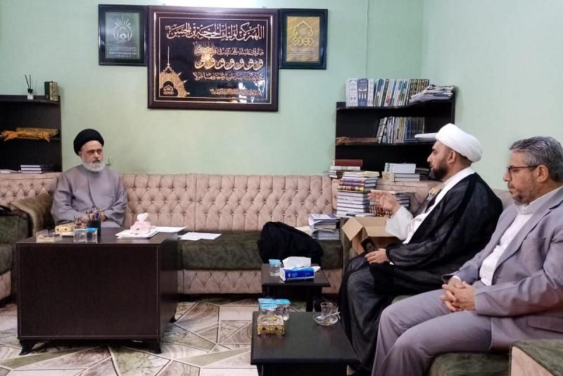 مركزا مُلتقى القمر الثقافيّ والدّراسات التخصّصية يبحثان آليّات إنجاح البرنامج المهدويّ