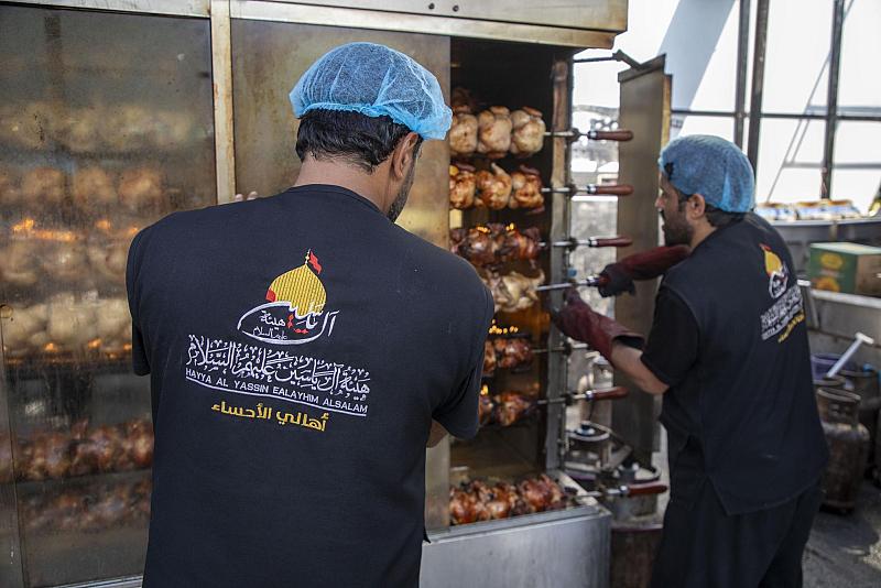 قسم الشعائر: 250 موكباً عربياً وأجنبياً شارك بتقديم خدماته لزائري الأربعين