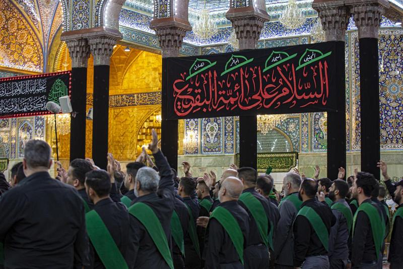 وامصيبتاه وابقيعاه... نداءٌ صدحت به حناجرُ خَدَمة العتبتَيْن المقدّستَيْن الحسينيّة والعبّاسية