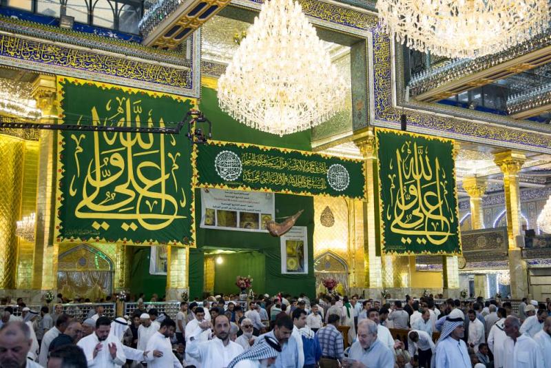بالصّور: العتبةُ العبّاسية المقدّسة تعيش أجواء البهجة والاحتفال بذكرى مولد الإمام علي (عليه السلام)...