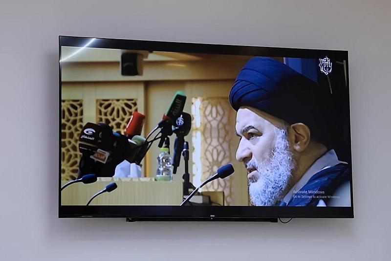 عرض فيلم عن جهود دار الرسول الأعظم في إحياء ذكرى ولادة النبي (صلى الله عليه وآله)