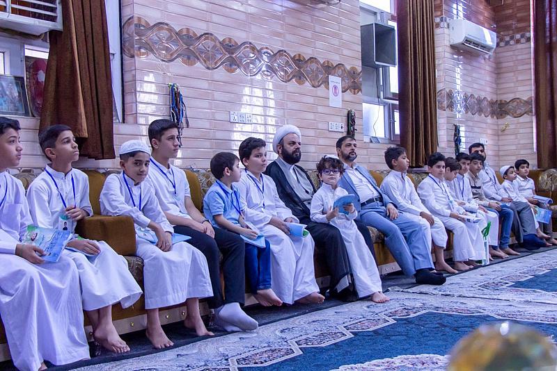 رئيس المجمع العلمي يتفقّد الدورات القرآنية الصيفية في كربلاء