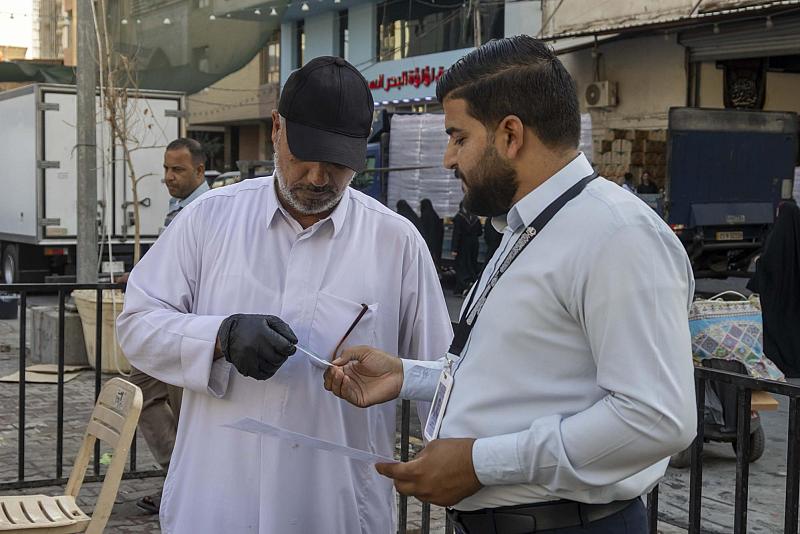 قسم الشعائر يجري جولة ميدانية على المواكب الخدمية في مدينة كربلاء