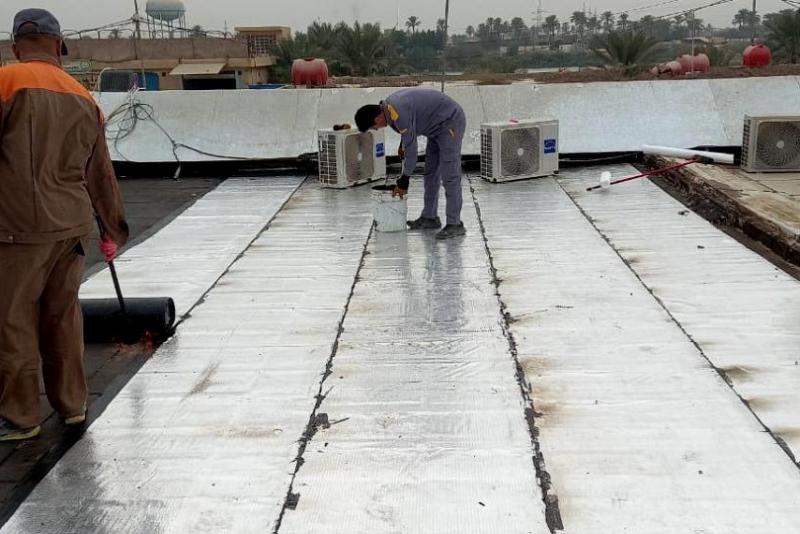 ملاكاتُ قسم الصيانة والإنشاءات الهندسيّة تنتهي من أعمال تسطيح مستشفى الهنديّة
