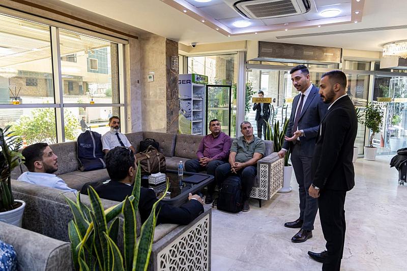 قسم العلاقات العامة يستقبل الوفود المشاركة في الملتقى التربوي التنسيقي الثاني