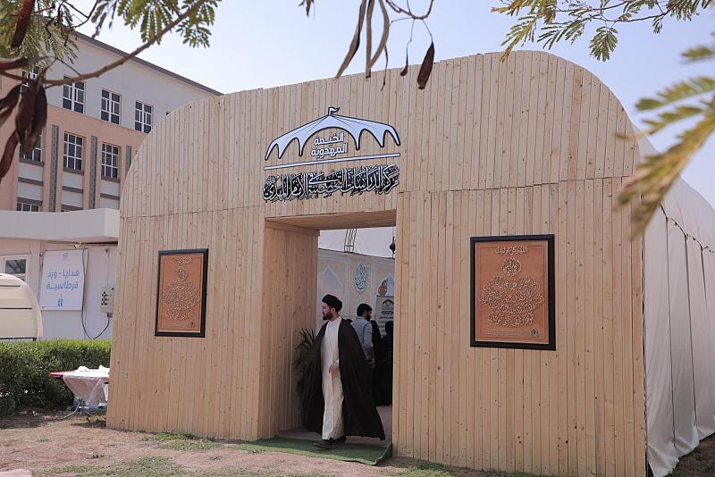 بذكرى ولادات الأقمار المحمدية.. جامعة الكفيل تقيم مهرجان الخيمة المهدوية