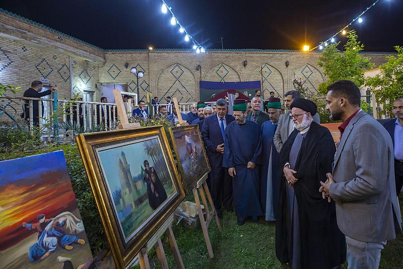 بمشاركةٍ دولية.. إقامة معرض للفنون التشكيلية ضمن مهرجان ولادة الإمام الحسن (عليه السلام)