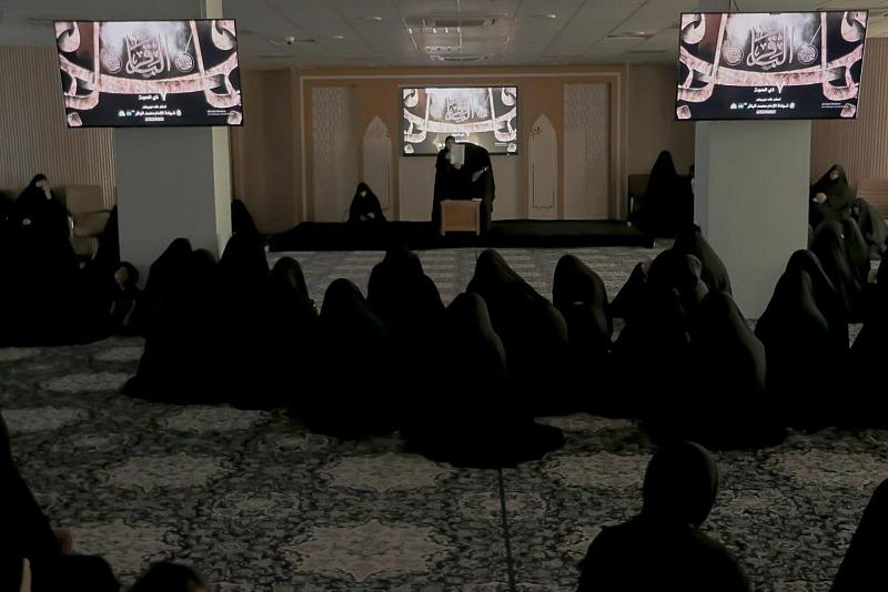 شعبة الخطابة النسوية تقيم مجلس عزاءٍ بذكرى استشهاد الإمام الباقر (عليه السلام)