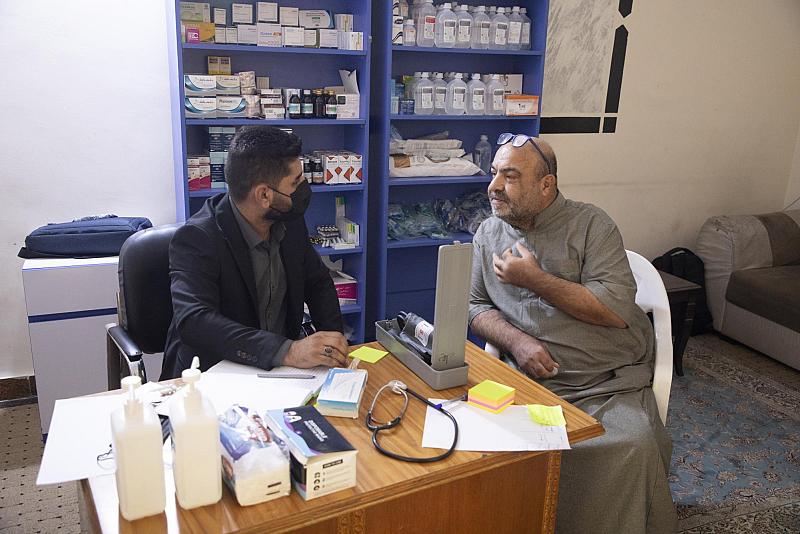 قسم الشؤون الطبية يستحدث مفارز طبّية لخدمة ضيوف العراق من لبنان