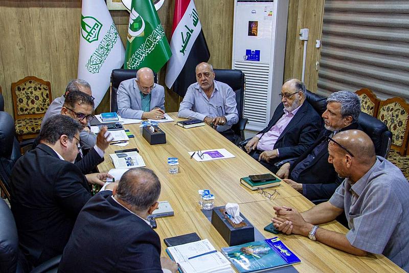 جمعية العميد تناقش مع الهيأة العليا تحضيرات المؤتمر الدولي الثاني عشر لفكر الإمام الحسن (عليه السلام)