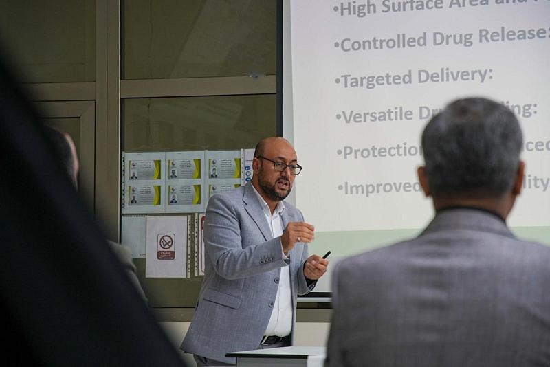 جامعة العميد تنظم ورشة تدريبية عن دور النانوتكنولوجي في الصناعة الدوائية