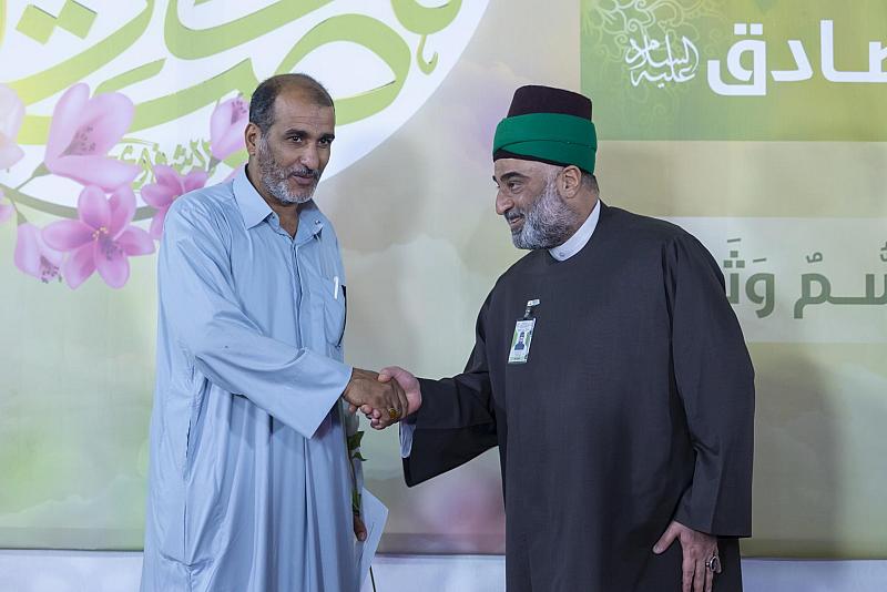 العتبة العباسية المقدسة تكرّم الفائزين بمسابقة ذكرى ولادة الصادقين (صلوات الله عليهما)