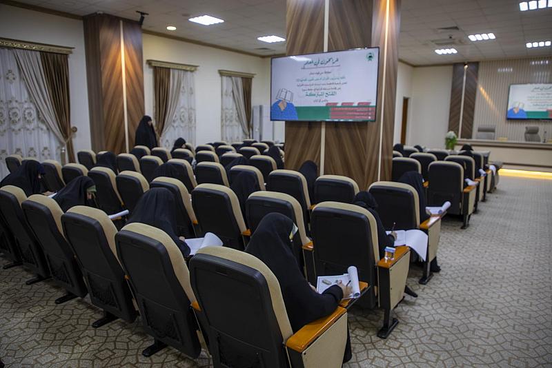شعبة فاطمة بنت أسد للدراسات القرآنية تقيم مسابقة ثقافية لحفظ سورة الفتح المباركة