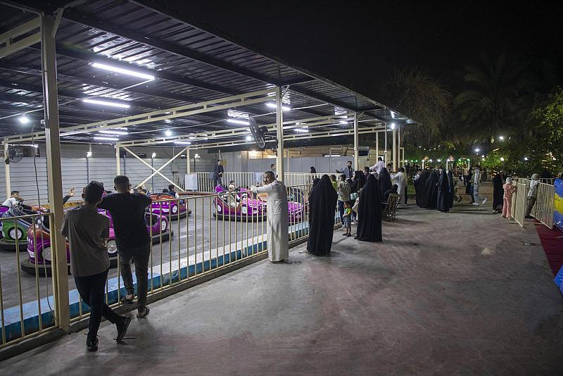 خلال أيام عيد الفطر.. مجموعة مشاتل الكفيل تستقبل العوائل العراقية